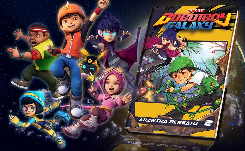 Image Komik BoBoiBoy Galaxy Adiwira Bersatu jpg Image Komik BoBoiBoy Galaxy Adiwira Bersatu jpg