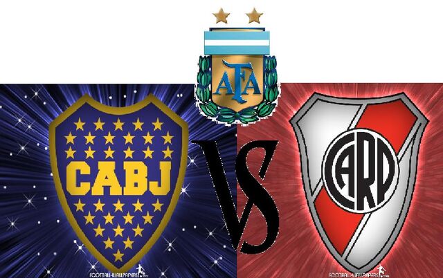 Archivo:Boca vs river y el escudo de la afa 6656.jpg