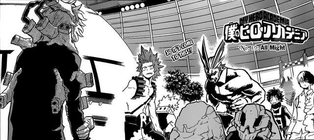 Файл:All Might, Izuku Midoriya, Katsuki Bakugou, Shouto Todoroki & Eijirou Kirishima vs. Noumu, Black Mist & Shigaraki Tomura.png