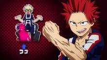 Eijiro joins Team Bakugo