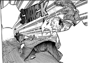 Muscular overpowers Izuku
