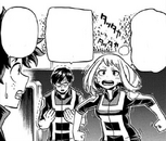 Ochaco and Tenya finish the race