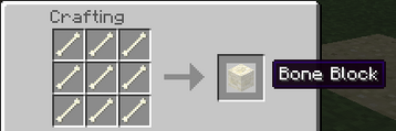 BoneBlockRecipe