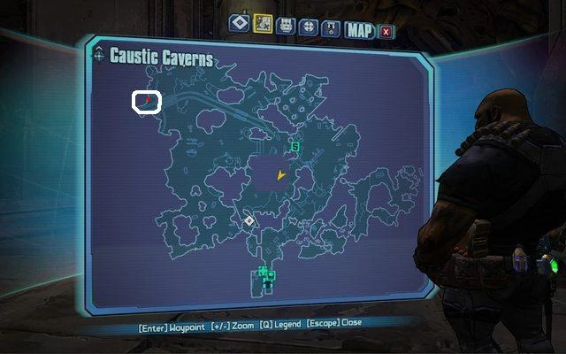 Image - Caustic caverns.jpg  Borderlands Wiki  FANDOM 