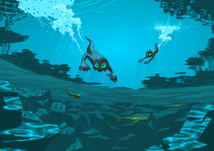 Swimming prowlies