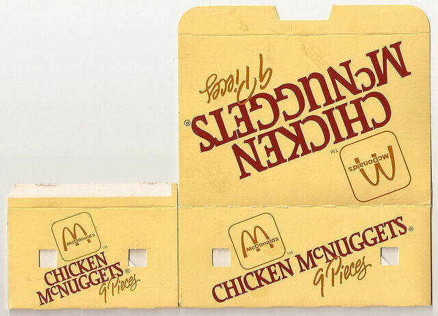 File:McDonald's Chicken McNuggets 9 piece box 1986.jpg