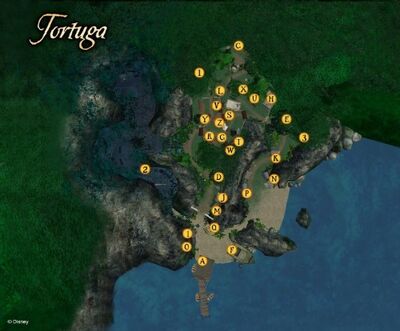 Tortuga Map