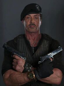 Barney Ross from "The expendables 3"