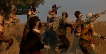 Fresh zombie horde