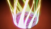 Sasuke usando el Kodaijutsu