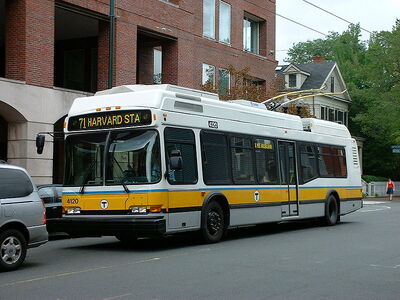 MBTA Trolleybus (BW)