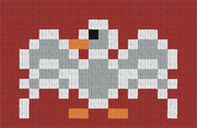 Eagle byzanthium flag