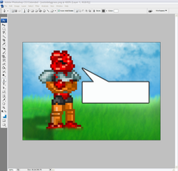 Photoshopspritecomiccreation