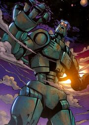 Comic Great Spirit Teridax on Bara Magna