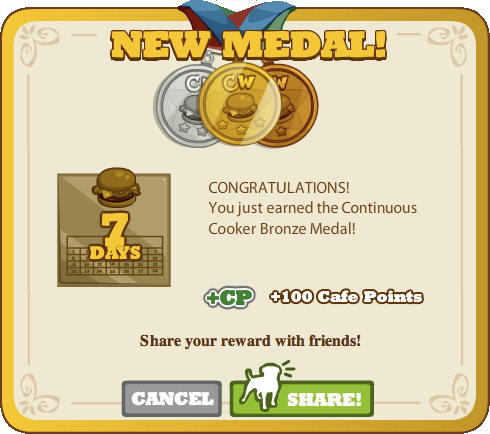 Continuous Cooker Bronze Medal