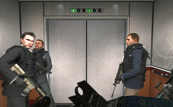Vladimir Makarov beginning the massacre No Russian MW2