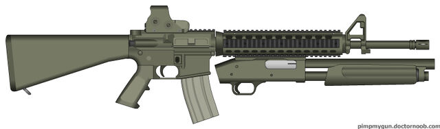 File:PMG M16 with shotgun and Holo sight.jpg