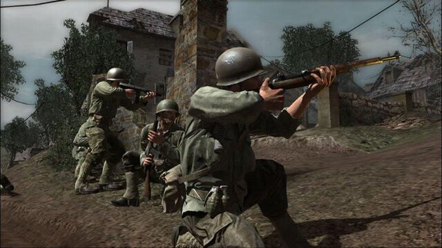 File:American soldeirs aiming CoD3.jpg