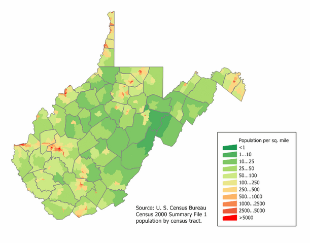 File:West Virginia population map.png