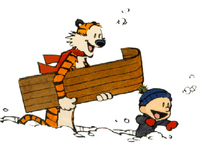 Calvin And Hobbes-Snow Day