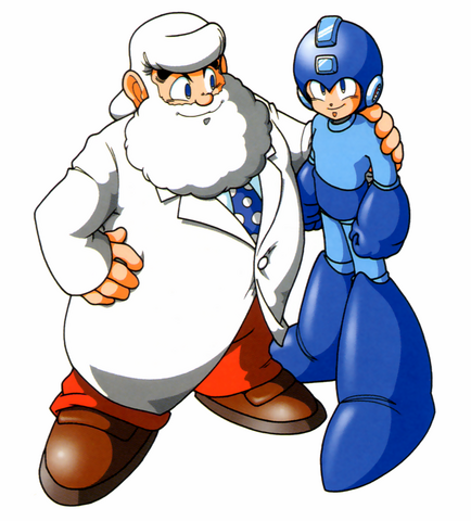 File:Dr Light and Mega Man.png