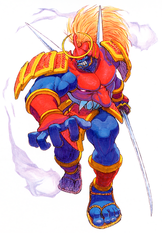 File:NW Darkstalkers Revenge Bishamon.png