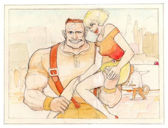 File:Haggar&Nancy.png