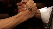 Adama brothers shake hands, 1x15