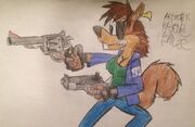 Trigger happy leslie by fox jake-d9d8j99