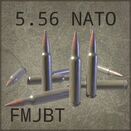 5.56 NATO FMJBT