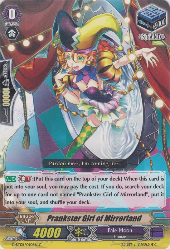 vanguard pale moon character booster rubby manaquim