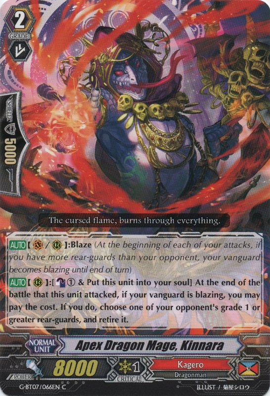 Apex Dragon Mage, Kinnara | Cardfight!! Vanguard Wiki | Fandom powered