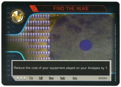Findthenuke D0 Foil