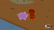 Bald man vs piggy