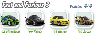 Fast and Furious 3 Collection