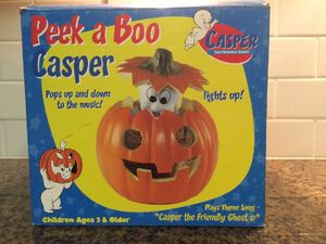 Gemmy 1998 Animated Peek A Boo Casper RARE
