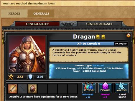 Dragan lvl 50