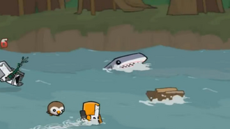 Shark n' raft