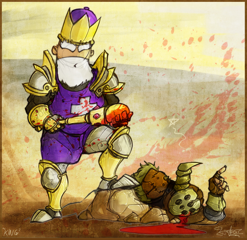 castle crashers king castle crashers king