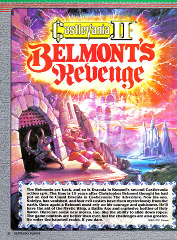 Archivo:Nintendo Power - Castlevania II - Belmont's Revenge Guide.jpg