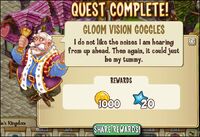 Gloom Vision Goggles reward