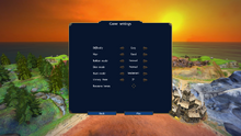 Gamesettings