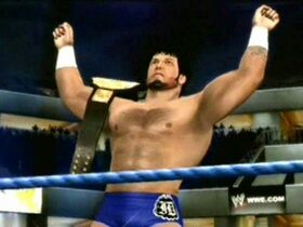 James Dark as DMW World champion