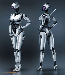 Pitgirl-female-robot-concept-design-front rear-1