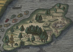 Roanoke map