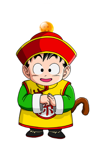 File:Kid Gohan Lineartee.png