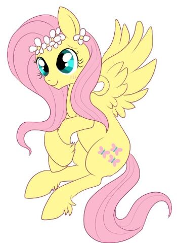 File:FANMADE fluttershy flower crown.jpg