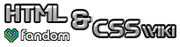 HTML & CSS Wiki Wordmark