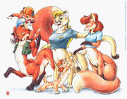 Goldfur Family