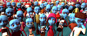 Recycled P51 Aliens